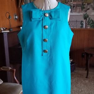 Vintage turquoise dress